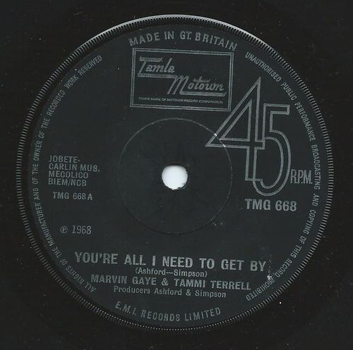 You're All I Need To Get By