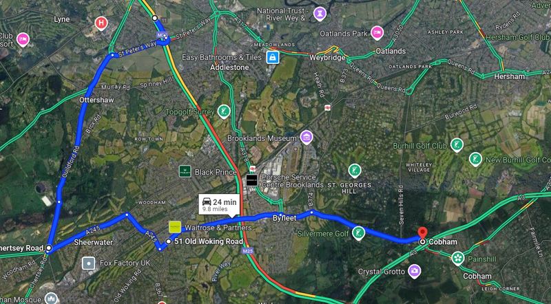 M25 junction 10 - closure information