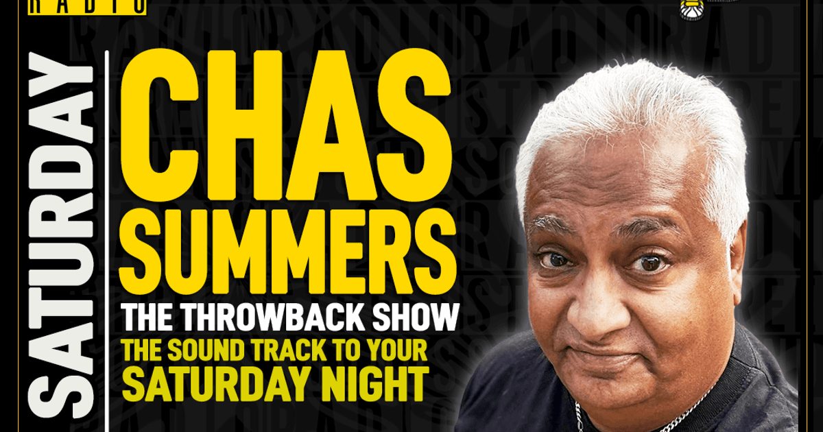 Chas Summers - The Throwback Show (Sat 4pm - 6pm) Sept 2025.png