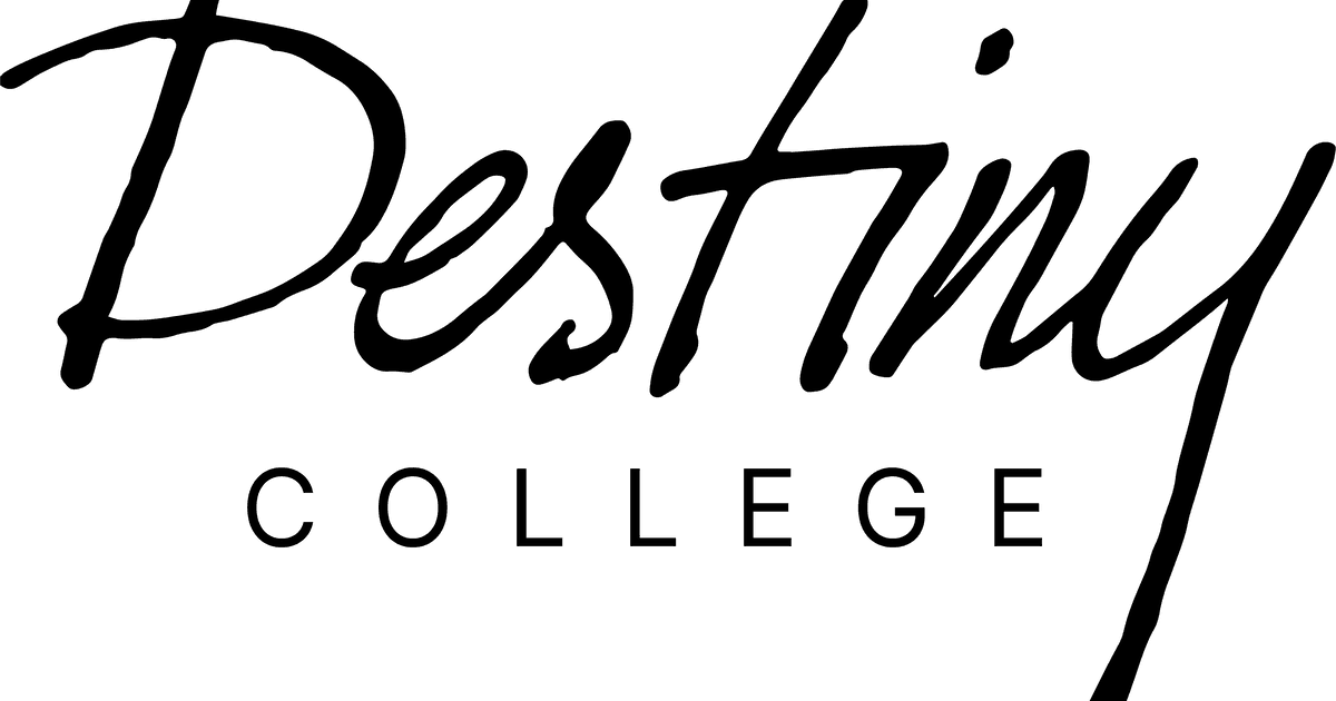Destiny College Black Logo.png