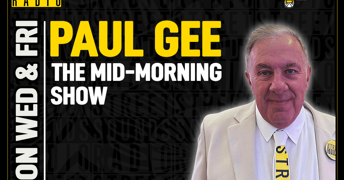 Paul Gee - The Mid-Morning Show (Mon Wed & Fri 10am - 1pm) 2026.png