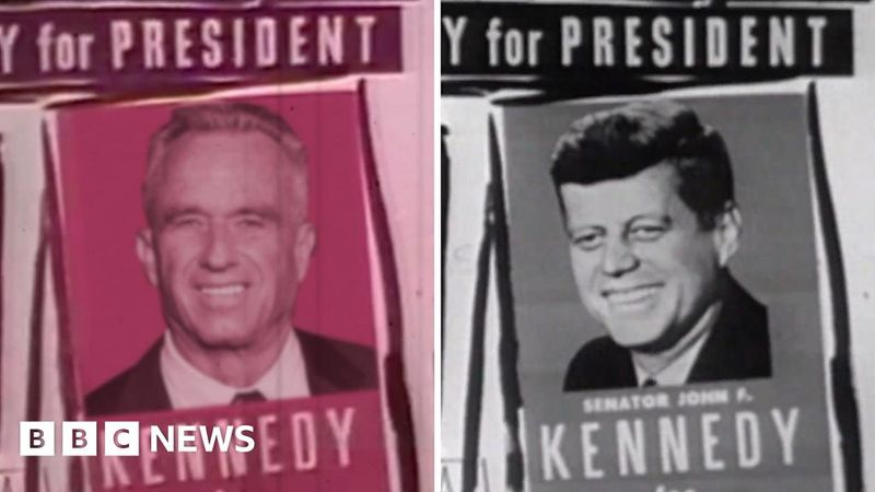 JFK and nephew RFK Jr's Super Bowl ad: Spot the difference - Mind Station