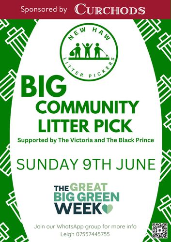 Big Community Litter Pick 9th June 24 
