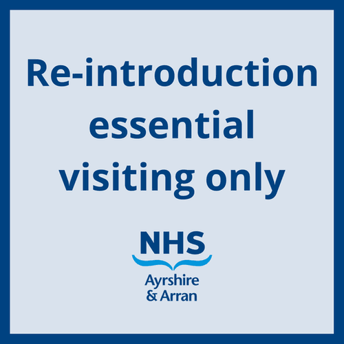 Essential Visiting Only at University Hospital Ayr Ayr Hospital Radio