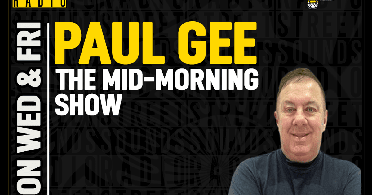 Paul Gee - The Mid-Morning Show (Mon Wed & Fri 10am - 1pm).png